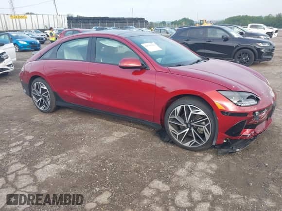 2023 Hyundai Ioniq 6 Limited с VIN KMHM54AC8PA025571, выставлен на аукционе IAAI как лот 42745962 с пробегом 18 431 миль миль и . История ставок и продаж доступна на DreamBid. Изображение 1.