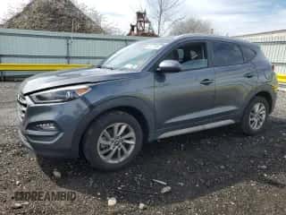2017 Hyundai Tucson SE with VIN KM8J3CA45HU437622, listed as a Copart auction lot 50975895 with 52,575 mi miles and Salvage title. Bid and sale history available at DreamBid. Image 1.