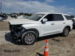 2023 Hyundai Palisade SEL с VIN KM8R2DGE4PU618964, выставлен на аукционе Copart как лот 69085794 с пробегом 16 361 миль миль и Списание • Salvage title. История ставок и продаж доступна на DreamBid. Изображение 1.