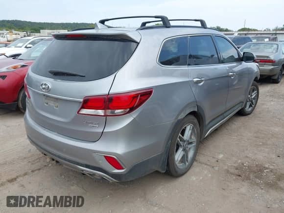 2017 Hyundai Santa Fe SE Ultimate with VIN KM8SR4HF0HU186413, listed as a IAAI auction lot 43181856 with Not provided miles and . Bid and sale history available at DreamBid. Image 4.