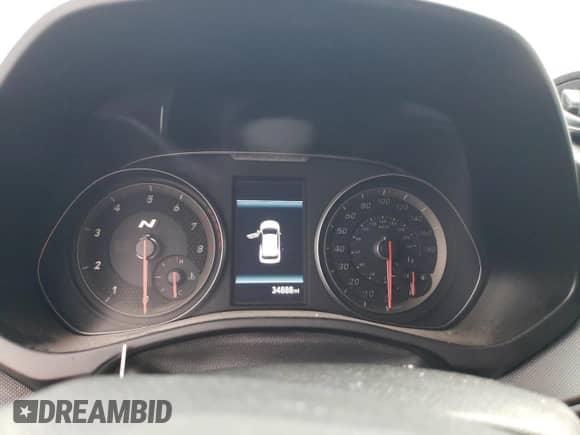 2022 Hyundai Veloster с VIN KMHT36AH5NU011924, выставлен на аукционе Copart как лот 75760513 с пробегом 34 888 миль миль и Списание • Salvage title. История ставок и продаж доступна на DreamBid. Изображение 9.