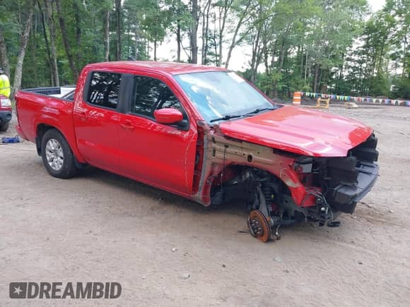 2022 Nissan Frontier SV with VIN 1N6ED1EKXNN651038, listed as a IAAI auction lot 42846151 with 51,602 mi miles and . Bid and sale history available at DreamBid. Image 1.