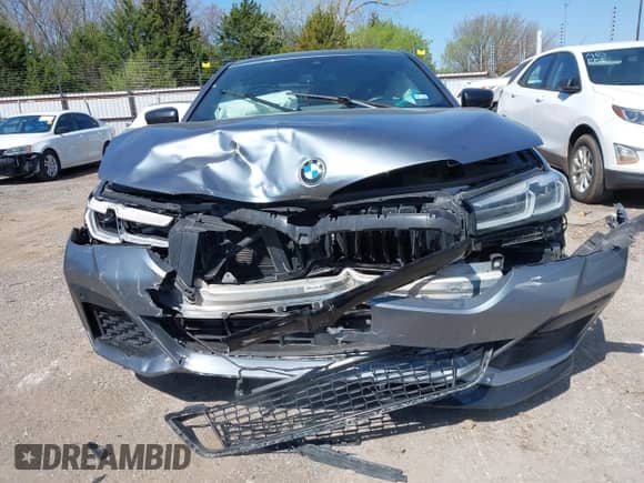 2021 BMW 5 Series 530i with VIN WBA53BH04MWX16672, listed as a IAAI auction lot 41963601 with 65,155 mi miles and . Bid and sale history available at DreamBid. Image 6.