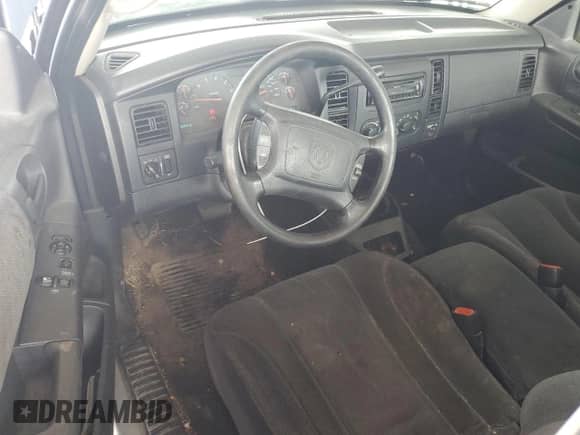 2004 Dodge Dakota SLT with VIN 1D7GL42N14S676687, listed as a Copart auction lot 72150124 with 162,913 mi miles and Salvage title. Bid and sale history available at DreamBid. Image 8.