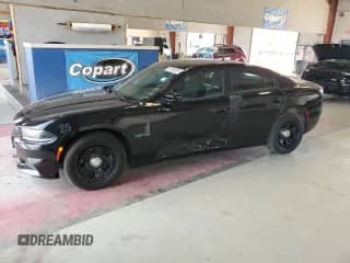 2016 Dodge Charger Police with VIN 2C3CDXAG8GH347382, listed as a Copart auction lot 67488005 with 77,977 mi miles and Clean title. Bid and sale history available at DreamBid. Image 1.