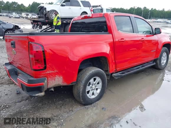 2019 Chevrolet Colorado 2WD Work Truck z VIN 1GCGSBENXK1261514, wystawiony jako IAAI lot #42902686 z przebiegiem 43 964 mil mil oraz . Historia ofert i sprzedaży dostępna na DreamBid. Obrazek 4.