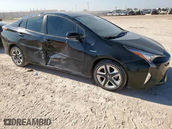 2017 Toyota Prius Two Eco z VIN JTDKARFU3H3531479, wystawiony jako Copart lot #80359325 z przebiegiem 105 983 mil mil oraz Szkoda całkowita • Salvage title. Historia ofert i sprzedaży dostępna na DreamBid. Obrazek 4.