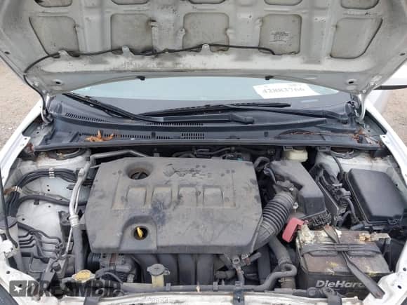 2016 Toyota Corolla L with VIN 2T1BURHE4GC557995, listed as a IAAI auction lot 42883766 with 208,519 mi miles and . Bid and sale history available at DreamBid. Image 10.