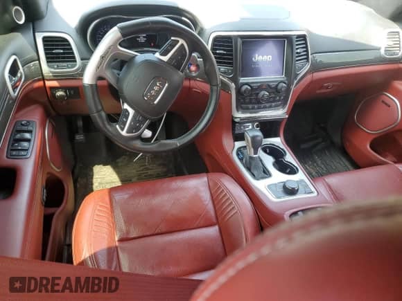 2018 Jeep Grand Cherokee Trackhawk z VIN 1C4RJFN96JC283860, wystawiony jako Copart lot #66280465 z przebiegiem 40 834 mil mil oraz Szkoda całkowita • Salvage title. Historia ofert i sprzedaży dostępna na DreamBid. Obrazek 8.