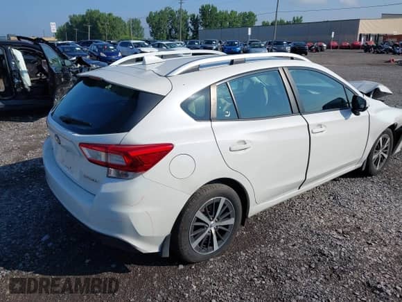 2019 Subaru Impreza Premium with VIN 4S3GTAC60K3750897, listed as a IAAI auction lot 42818670 with 60,174 mi miles and . Bid and sale history available at DreamBid. Image 4.