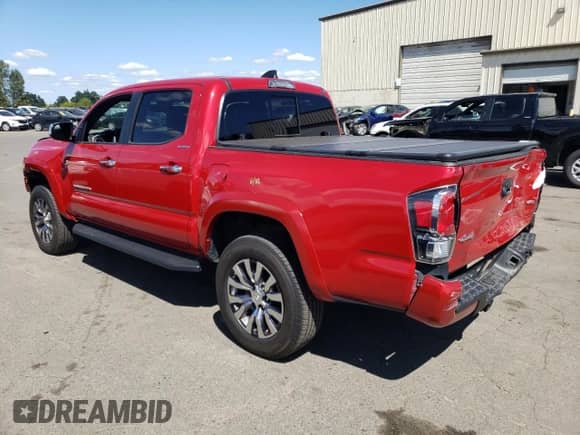 2022 Toyota Tacoma Limited with VIN 3TMGZ5AN5NM526625, listed as a Copart auction lot 64094465 with 44,339 mi miles and Salvage title. Bid and sale history available at DreamBid. Image 2.