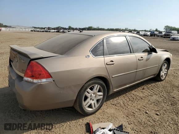 2006 Chevrolet Impala LT 3.9L with VIN 2G1WC581669336237, listed as a Copart auction lot 80194835 with 275,493 mi miles and Salvage title. Bid and sale history available at DreamBid. Image 3.