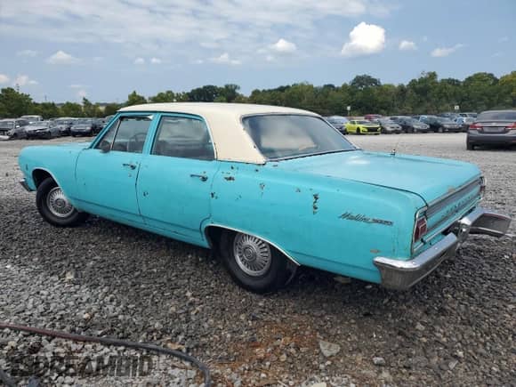 1965 Chevrolet Malibu с VIN 135695A122113, выставлен на аукционе Copart как лот 69468685 с пробегом 18 953 миль миль и Чистый • Clean title. История ставок и продаж доступна на DreamBid. Изображение 2.