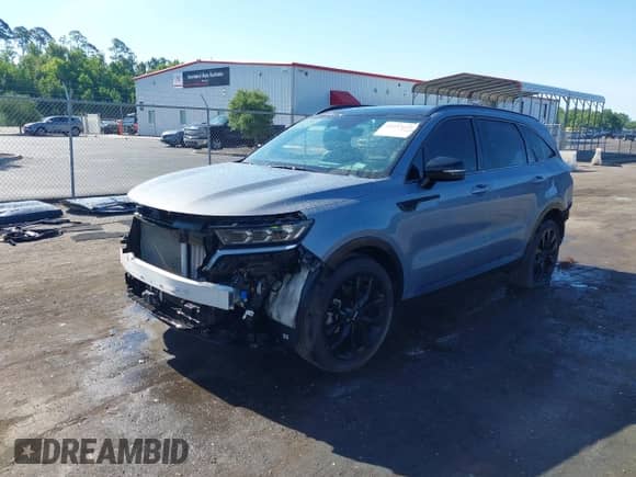 2022 Kia Sorento SX with VIN 5XYRK4LF8NG093053, listed as a IAAI auction lot 42337625 with 32,139 mi miles and . Bid and sale history available at DreamBid. Image 18.