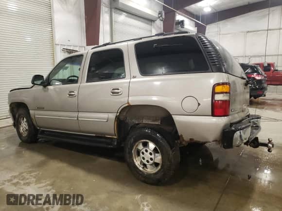 2001 Chevrolet Tahoe LT with VIN 1GNEK13T31J167368, listed as a Copart auction lot 80845895 with 440,957 mi miles and Salvage title. Bid and sale history available at DreamBid. Image 2.