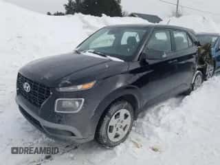 2023 Hyundai Venue SE with VIN KMHRB8A36PU278330, listed as a Copart auction lot 46577395 with 13,957 mi miles and Salvage title. Bid and sale history available at DreamBid. Image 1.