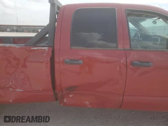 2007 Dodge 2500 SLT with VIN 3D7KR28A07G826219, listed as a Copart auction lot 50752995 with Not provided miles and Salvage title. Bid and sale history available at DreamBid. Image 10.