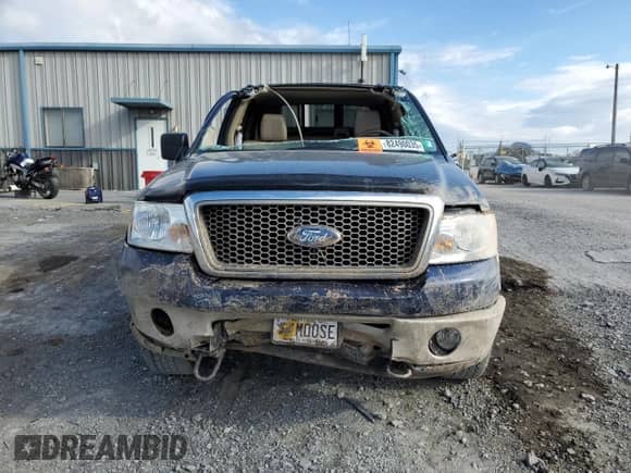 2007 Ford F-150 XLT with VIN 1FTPW14V47FA97641, listed as a Copart auction lot 82490035 with Not provided miles and Salvage title. Bid and sale history available at DreamBid. Image 5.
