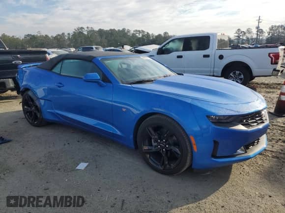 2024 Chevrolet Camaro 1LT with VIN 1G1FB3DS7R0114150, listed as a Copart auction lot 48419715 with 4,834 mi miles and Salvage title. Bid and sale history available at DreamBid. Image 4.