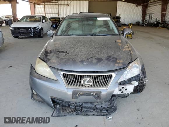 2012 Lexus IS 250 z VIN JTHBF5C25C5160172, wystawiony jako Copart lot #62585645 z przebiegiem 188 984 mil mil oraz Szkoda całkowita • Salvage title. Historia ofert i sprzedaży dostępna na DreamBid. Obrazek 5.