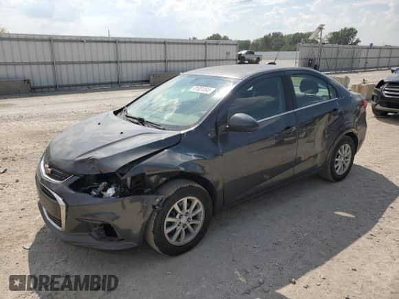 2017 Chevrolet Sonic LT with VIN 1G1JD5SH0H4118913, listed as a Copart auction lot 81031045 with 115,089 mi miles and Salvage title. Bid and sale history available at DreamBid. Image 1.