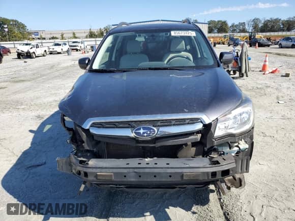 2018 Subaru Forester Premium with VIN JF2SJAGC9JH528376, listed as a Copart auction lot 85673425 with 145,577 mi miles and Salvage title. Bid and sale history available at DreamBid. Image 5.