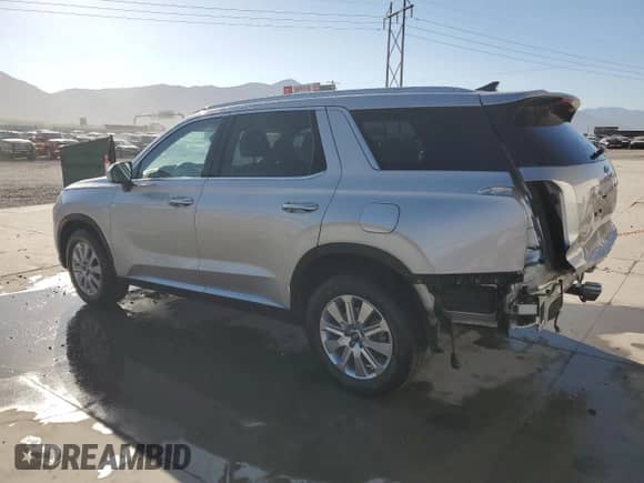 2025 Hyundai Palisade SEL with VIN KM8R2DGE8SU931461, listed as a Copart auction lot 69835635 with 9,576 mi miles and Clean title. Bid and sale history available at DreamBid. Image 2.