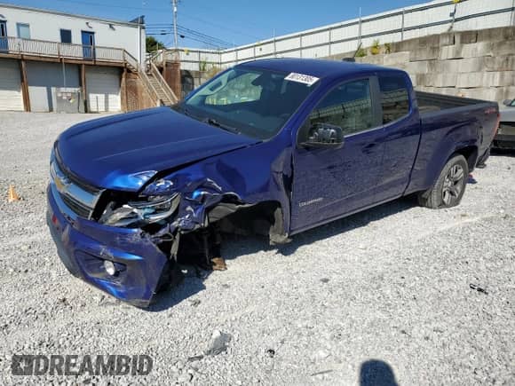 2016 Chevrolet Colorado 4WD LT with VIN 1GCHTCEA8G1223193, listed as a Copart auction lot 80131305 with 63,082 mi miles and Salvage title. Bid and sale history available at DreamBid. Image 1.