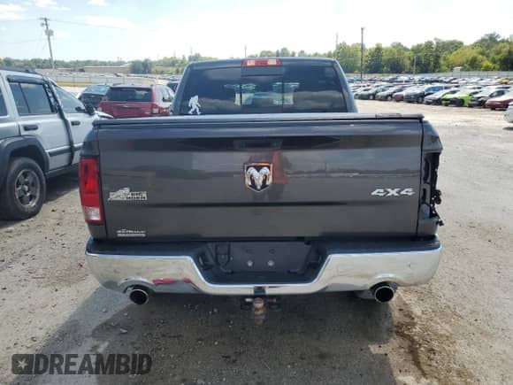2018 Ram 1500 Big Horn z VIN 3C6RR7LT3JG198556, wystawiony jako Copart lot #83773355 z przebiegiem 107 527 mil mil oraz Szkoda całkowita • Salvage title. Historia ofert i sprzedaży dostępna na DreamBid. Obrazek 6.