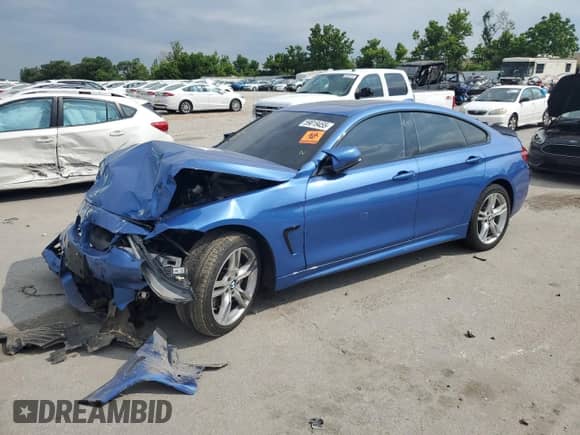 2018 BMW 4 Series 440i xDrive с VIN WBA4J7C5XJBM74121, выставлен на аукционе Copart как лот 59019455 с пробегом 62 877 миль миль и Списание • Salvage title. История ставок и продаж доступна на DreamBid. Изображение 1.