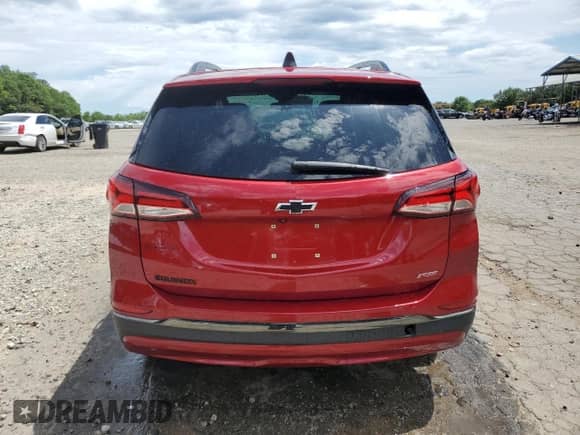 2023 Chevrolet Equinox RS с VIN 3GNAXMEG0PL137036, выставлен на аукционе Copart как лот 61773285 с пробегом 28 940 миль миль и Списание • Salvage title. История ставок и продаж доступна на DreamBid. Изображение 6.