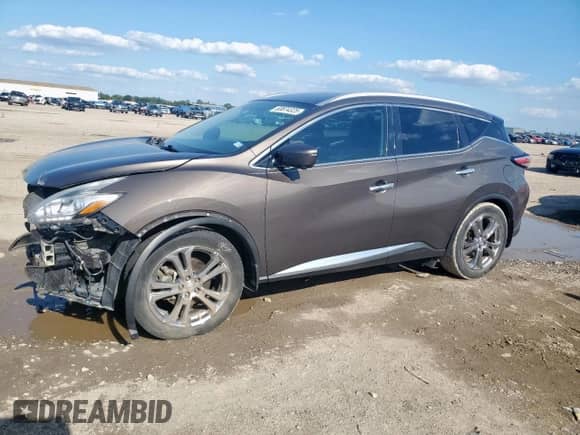 2016 Nissan Murano S с VIN 5N1AZ2MH7GN129111, выставлен на аукционе Copart как лот 83874325 с пробегом 91 085 миль миль и Списание • Salvage title. История ставок и продаж доступна на DreamBid. Изображение 1.