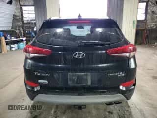 2018 Hyundai Tucson Limited z VIN KM8J3CA23JU813304, wystawiony jako Copart lot #86651605 z przebiegiem 128 587 mil mil oraz Szkoda całkowita • Salvage title. Historia ofert i sprzedaży dostępna na DreamBid. Obrazek 6.