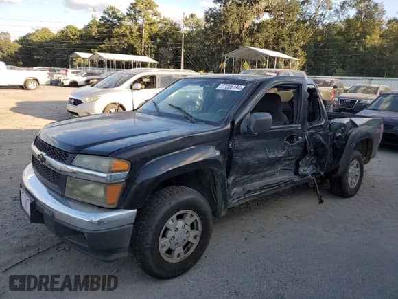 2005 Chevrolet Colorado LS Z71 с VIN 1GCDS196858120047, выставлен на аукционе Copart как лот 77205194 с пробегом 233 608 миль миль и Списание • Salvage title. История ставок и продаж доступна на DreamBid. Изображение 1.