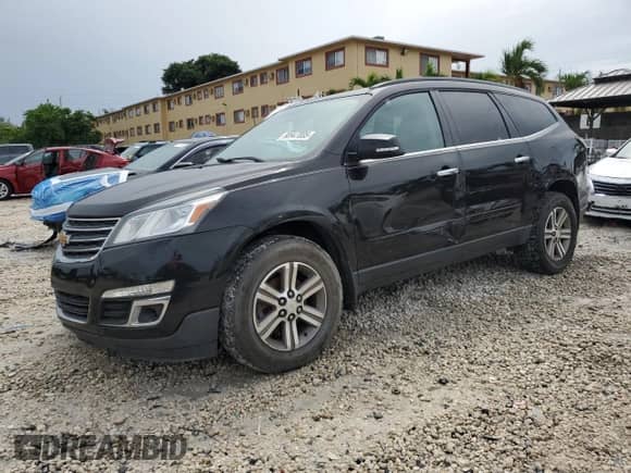 2016 Chevrolet Traverse LT z VIN 1GNKRGKD2GJ181623, wystawiony jako Copart lot #80947005 z przebiegiem 155 461 mil mil oraz Czysty tytuł • Clean title. Historia ofert i sprzedaży dostępna na DreamBid. Obrazek 1.