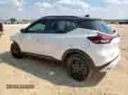 2023 Nissan Kicks SR with VIN 3N1CP5DV3PL573549, listed as a Copart auction lot 81431755 with 16,834 mi miles and Salvage title. Bid and sale history available at DreamBid. Image 2.