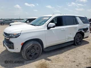 2023 Chevrolet Tahoe Commercial with VIN 1GNSCLED3PR353729, listed as a Copart auction lot 54516935 with 20,000 mi miles and Salvage title. Bid and sale history available at DreamBid. Image 1.