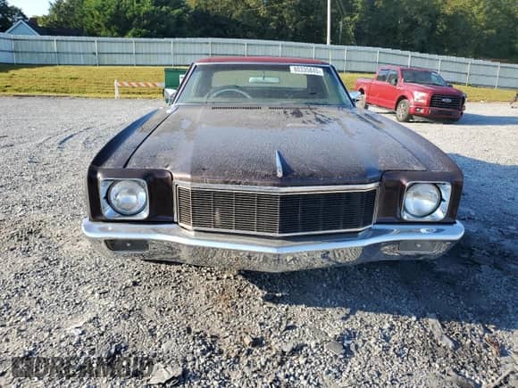 1971 Chevrolet Monte Carlo с VIN 138571B114973, выставлен на аукционе Copart как лот 80335845 с пробегом 40 865 миль миль и Списание • Salvage title. История ставок и продаж доступна на DreamBid. Изображение 5.