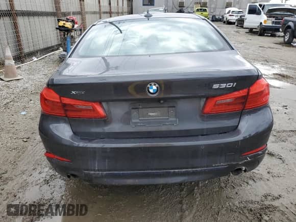 2019 BMW 5 Series 530i xDrive with VIN WBAJA7C51KG910667, listed as a Copart auction lot 85948915 with Not provided miles and Clean title. Bid and sale history available at DreamBid. Image 6.