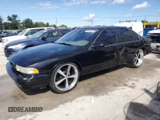 1996 Chevrolet Caprice 1SA Special Value с VIN 1G1BL52PXTR170382, выставлен на аукционе Copart как лот 69959215 с пробегом Не указан миль и На запчасти • Non repairable. История ставок и продаж доступна на DreamBid. Изображение 1.