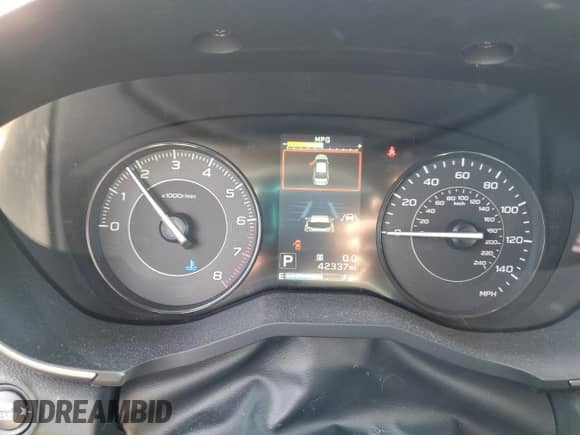 2018 Subaru Impreza Premium with VIN 4S3GKAD6XJ3606161, listed as a Copart auction lot 67755735 with 42,337 mi miles and Salvage title. Bid and sale history available at DreamBid. Image 9.