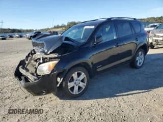 2007 Toyota RAV4 Sport with VIN JTMBK32V176018821, listed as a Copart auction lot 82579025 with 150,844 mi miles and Salvage title. Bid and sale history available at DreamBid. Image 1.