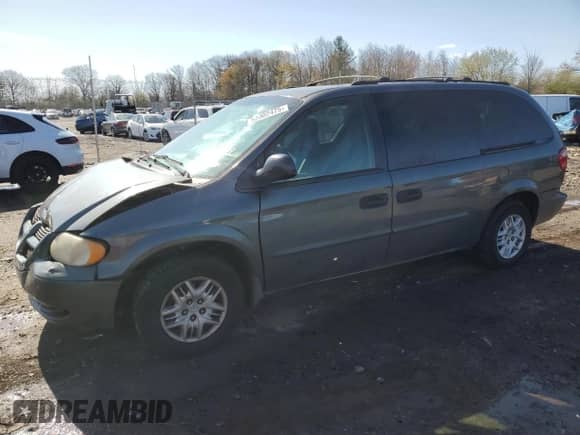 2004 Dodge Caravan SE with VIN 1D4GP24R04B520727, listed as a Copart auction lot 52002475 with 164,954 mi miles and Salvage title. Bid and sale history available at DreamBid. Image 1.