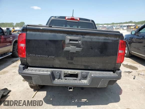2017 Chevrolet Colorado 4WD ZR2 with VIN 1GCGTEEN4H1264688, listed as a Copart auction lot 58984875 with 95,862 mi miles and Salvage title. Bid and sale history available at DreamBid. Image 6.