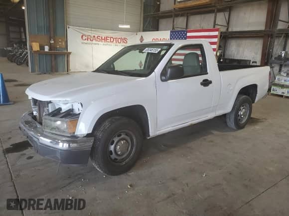 2008 Chevrolet Colorado Work Truck with VIN 1GCCS149688212694, listed as a Copart auction lot 85346155 with 198,808 mi miles and Salvage title. Bid and sale history available at DreamBid. Image 1.