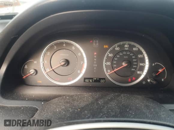 2008 Honda Accord LX-S with VIN 1HGCS12338A003664, listed as a Copart auction lot 71992705 with 190,767 mi miles and Salvage title. Bid and sale history available at DreamBid. Image 9.