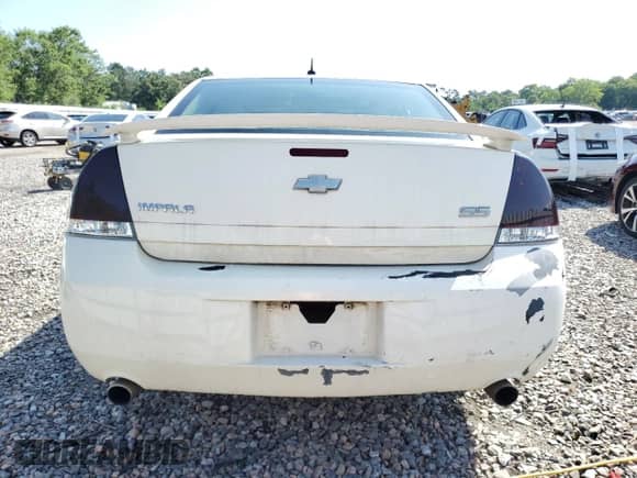 2007 Chevrolet Impala SS с VIN 2G1WD58CX79125428, выставлен на аукционе Copart как лот 57328345 с пробегом 167 756 миль миль и Списание • Salvage title. История ставок и продаж доступна на DreamBid. Изображение 6.