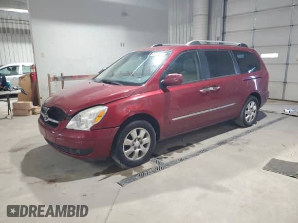 2007 Hyundai Entourage GLS с VIN KNDMC233076039155, выставлен на аукционе Copart как лот 87411035 с пробегом 201 993 миль миль и Списание • Salvage title. История ставок и продаж доступна на DreamBid. Изображение 1.