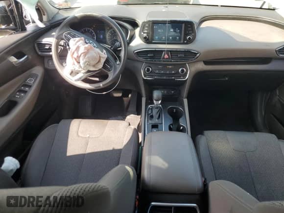 2019 Hyundai Santa Fe SE with VIN 5NMS23AD4KH038064, listed as a Copart auction lot 56288885 with 66,952 mi miles and Salvage title. Bid and sale history available at DreamBid. Image 8.