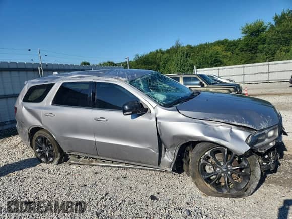 2021 Dodge Durango GT Plus with VIN 1C4RDHDG1MC554850, listed as a Copart auction lot 69433315 with 48,403 mi miles and Non repairable. Bid and sale history available at DreamBid. Image 4.